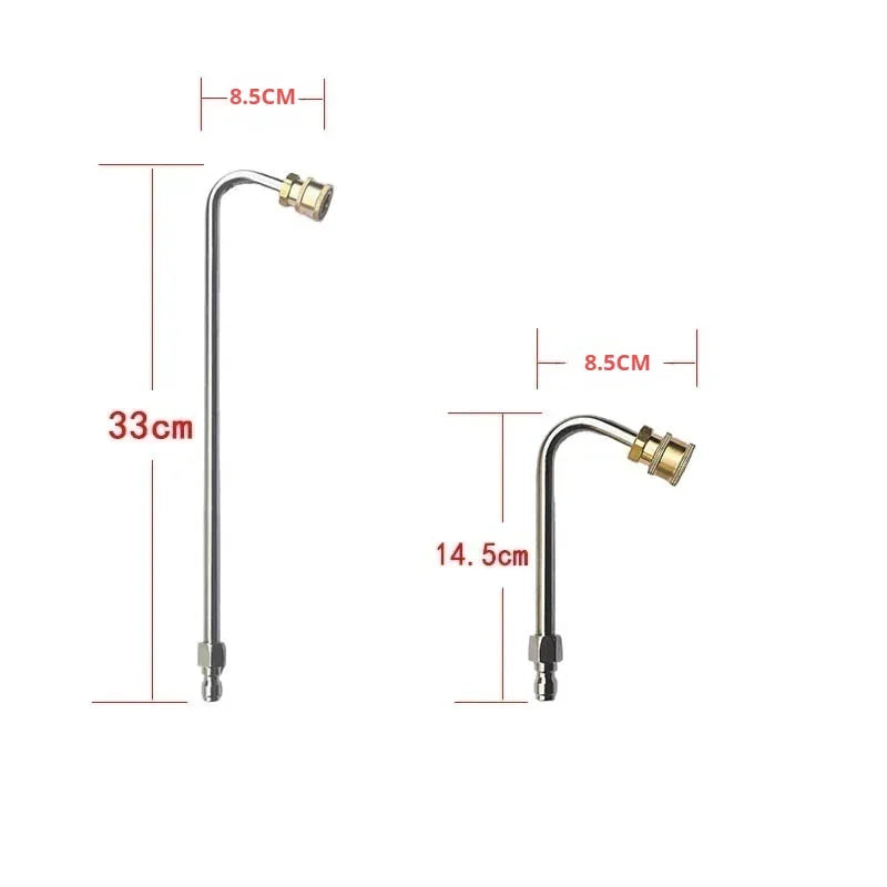 Pressure Washer Lance Extension Nozzles 4000PSI Spray Gun Wand Lance Power Pressure Washer Extension With 1/4 Quick Connect