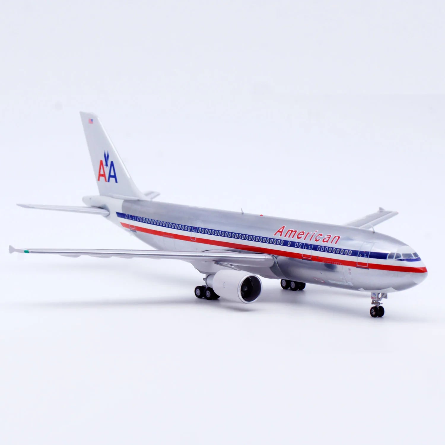 XX20013 Alloy Collectible Plane Gift JC Wings 1:200 American Airlines Airbus A300-600R "Polished" Diecast Aircraft Model N70074