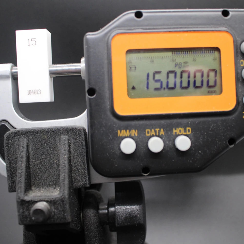 1-100mm Single Block Ceramic Gauge Block Decimal Point Single Piece Calibration Block Micrometer Caliper Standard Block Calibr