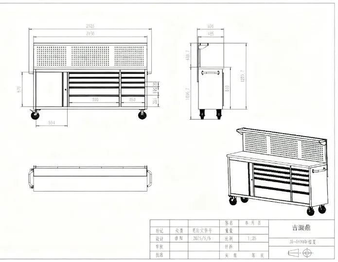 Heavy duty auto repair tool cart 84 inch 10 drawer with hanging plate multi-functional combination tool cabinet workshop repair