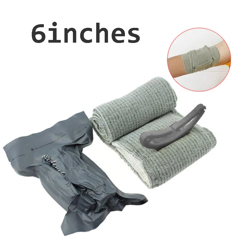 Israeli Bandage Trauma Kit Emergency Compression Bandage Tourniquet Medical Dressing Sterile Roll Bandage Trauma First Aid Hot