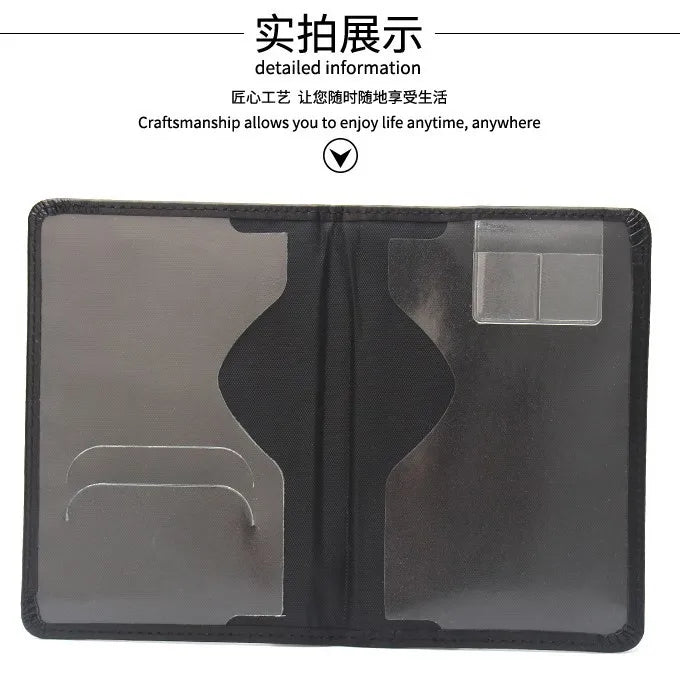 German Passport Holder Men Women PU Leather Passport Covers Portable Passport Case Id Holder Ticket Holder Travel Accessories