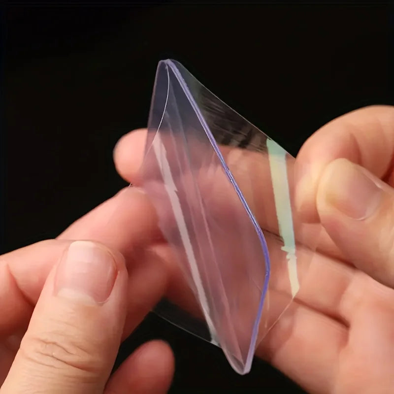 50Pcs Transparent and Seamless Double-sided Adhesive Tape, No-drill Waterproof, Wall Shelf Hook Fixed Adhesive Patch