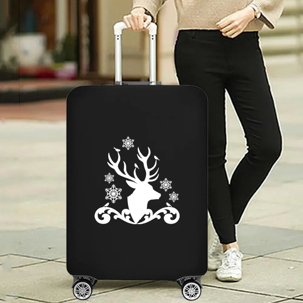 Fashion Travel Essentials Suitcase Cover Funny Print for 18-32 Inch Traveling Accessories Bag Trolley Luggage Protective Case