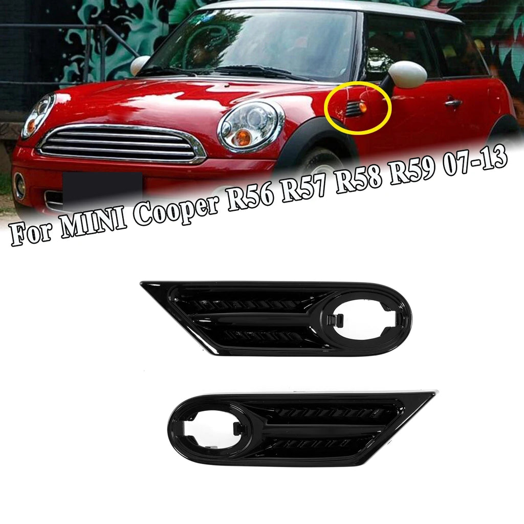 Side Fender Marker Light Housing Cover (without bulb) for BMW MINI COOPER R56 R57 R58 R59 2007-2013 63137260202 63137260201