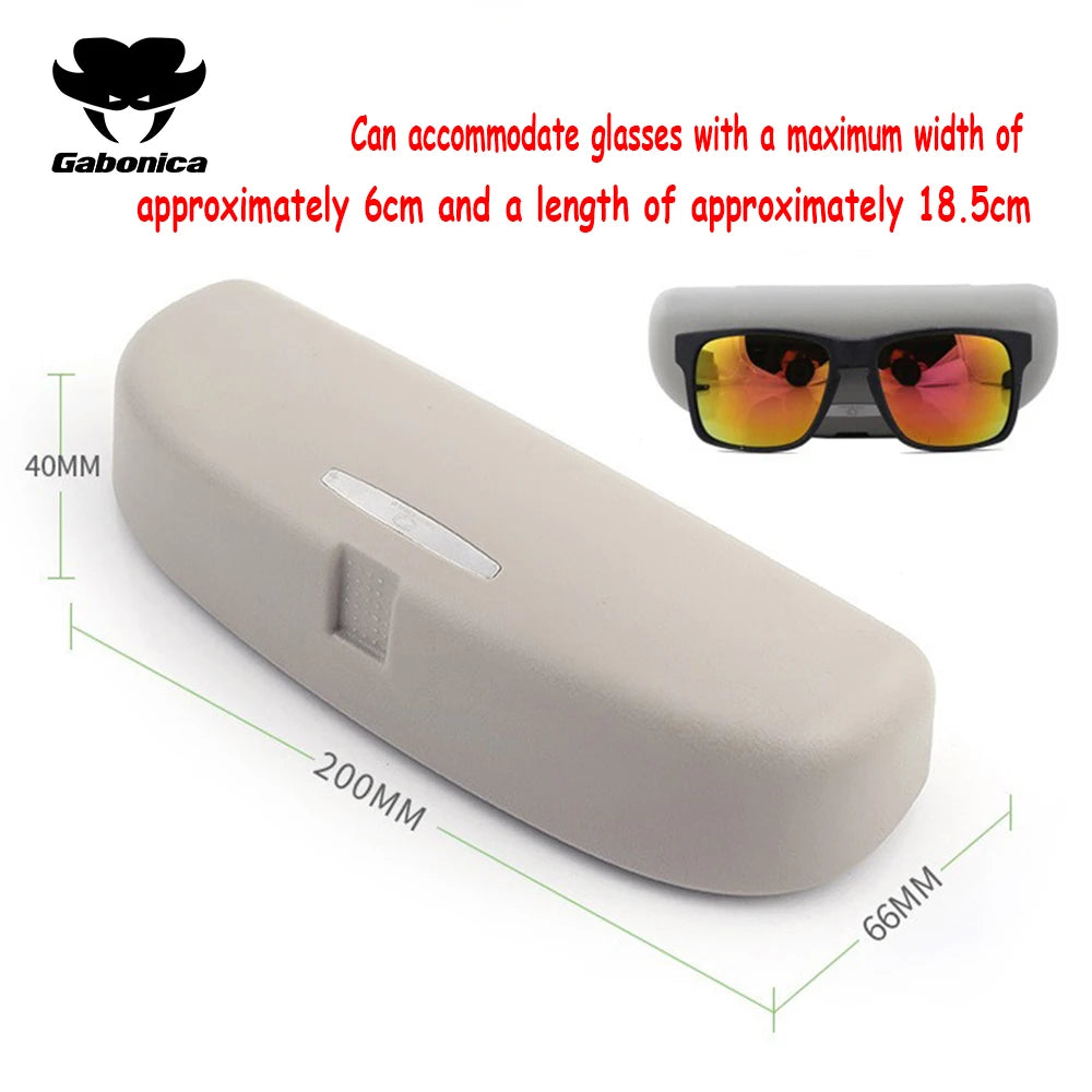 ABS New Car Sunglasses Holder Sun Glasses Box Eyeglasses Case for BMW X1 F48 X3 F25 X5 G05 F10 F11 F20 I3 Interior Accessories