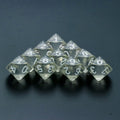 Board Game D10 Dice 10pcs Digital 0-9 Polyhedral Dice for Table Role Playing Game DND COC