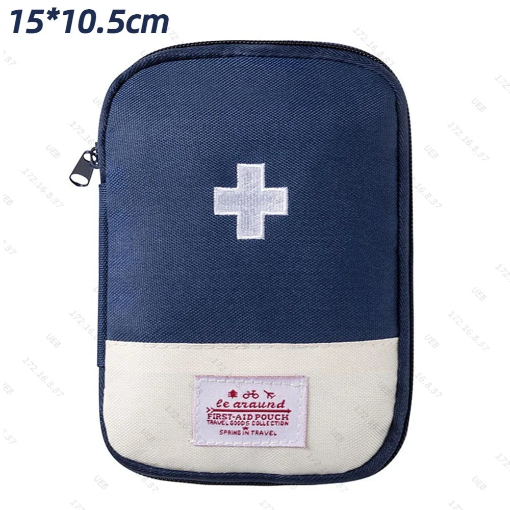 Portable Medicine Bag Empty First Aid Kit Emergency Survival Medical Small Medicine Pill Storage Bag Outdoor Camping Equipment