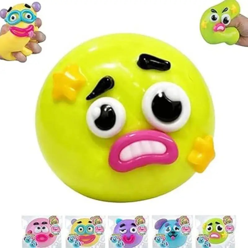 1Pcs  Sodft Moldable Cute Slow Rise Squeeze Toys New Smushers Squishy Curiosities Dog Face Swap Squishy Toy Relaxing Sensory
