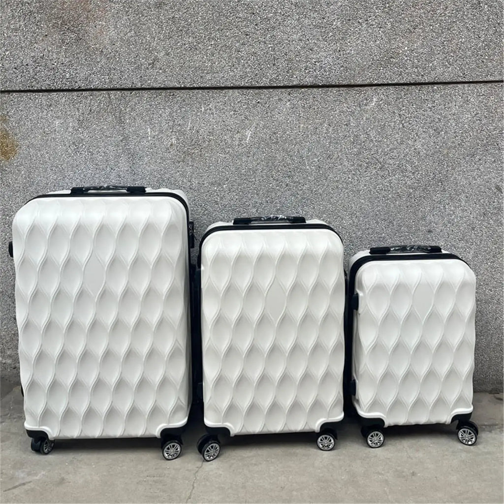 Four-Piece Set ABS Universal Wheel Luggage Travel Suitcase Carry-On Bag Set for Travel And Business Trip in 14202428 Inches