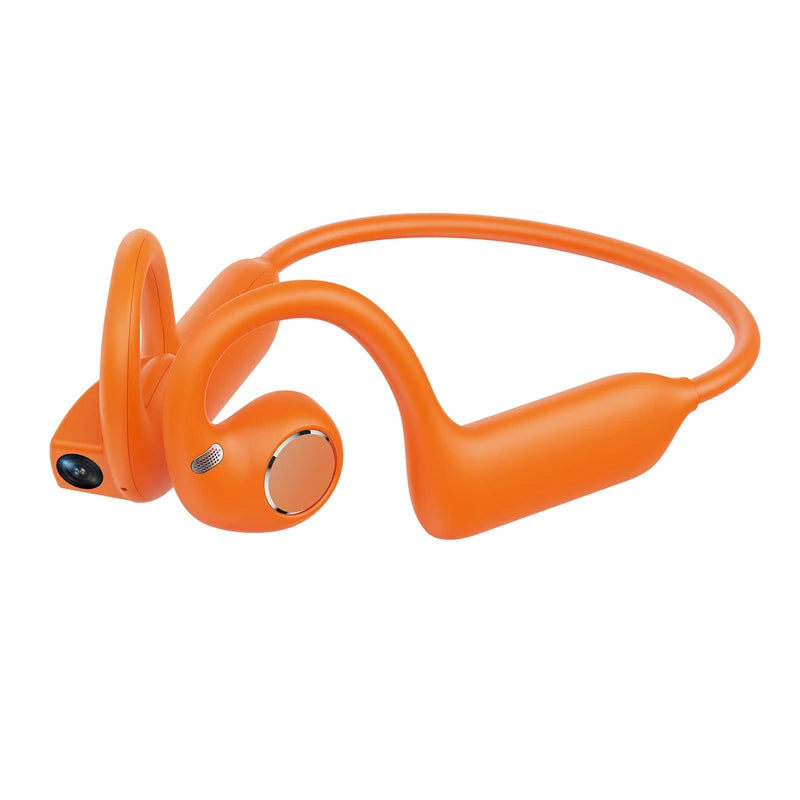 E12 Smart AI Earphones 800W Camera Video HIFI Bluetooth Music AI Translation Q&A Image Recognition Sports Earphones