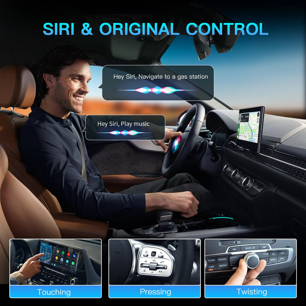 CARABC Carbitlink to Wireless CarPlay Car Navigation Smart Car Carbit Link For Baic X55 Geely Jetour Changan Chery DongFeng