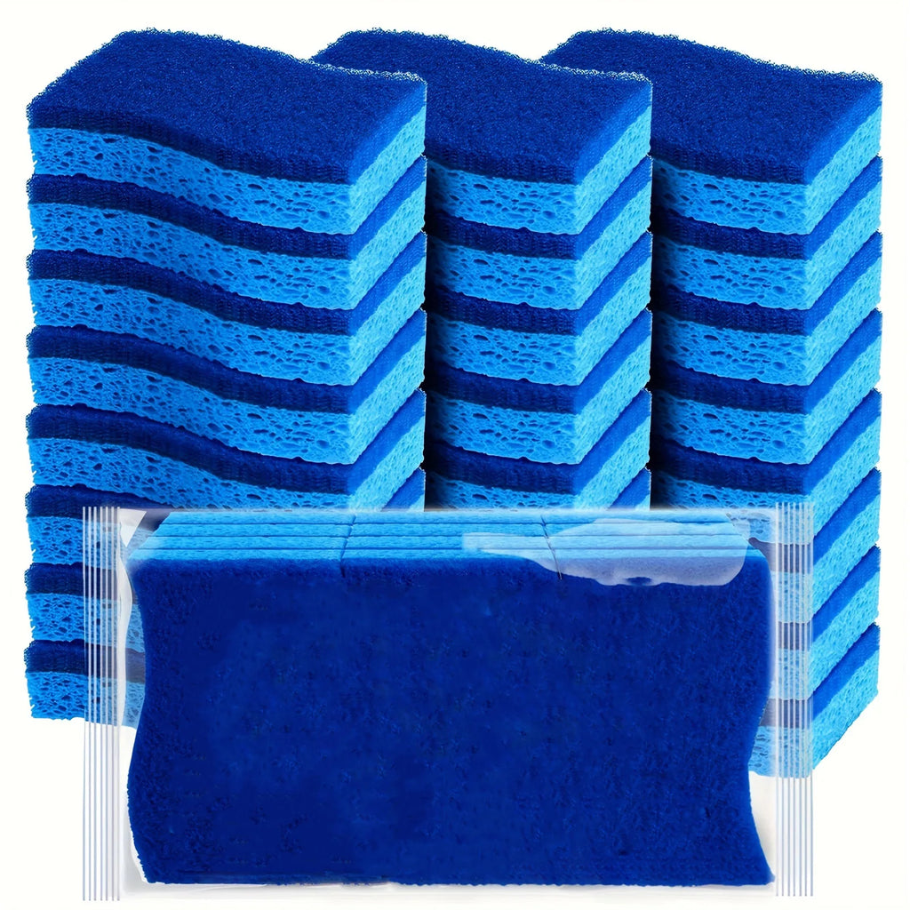 6/12PCS/SET Dishwashing Sponge,Multifunctional Cleaning Sponge,Double Sided Dishcloth for Home Cleaning,Dishwashing Sponge