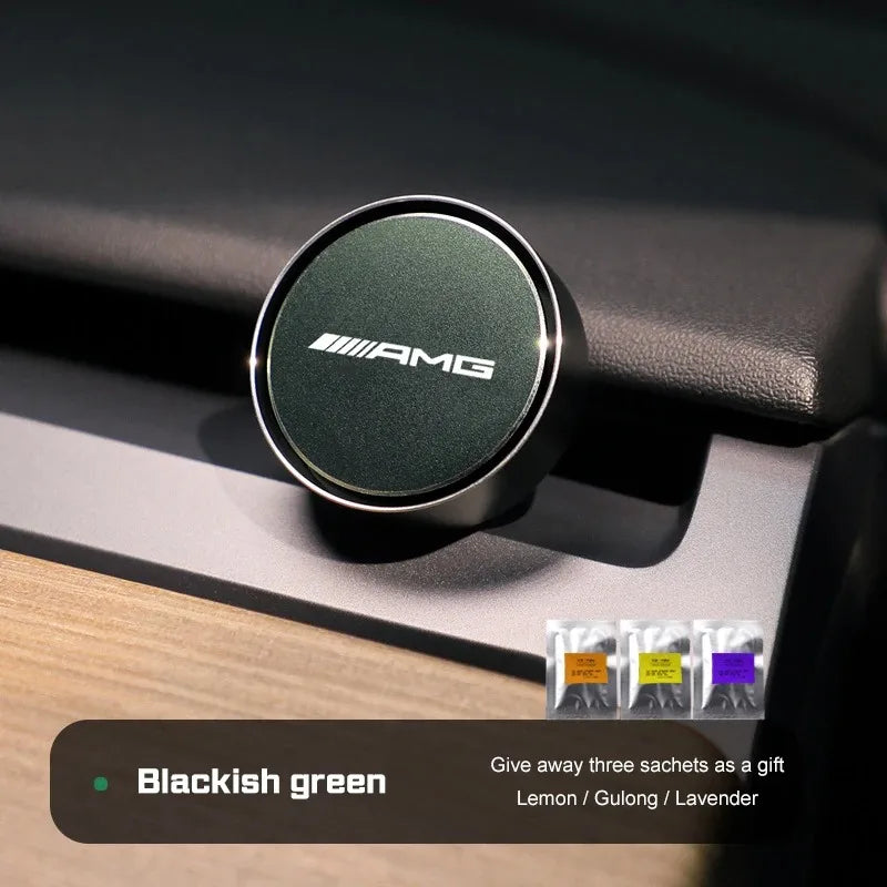 For Mercedes-Benz AMG A B C E S V A45 C43 CLA R-Class GLA GLB Car air outlet aromatherapy Air Freshener Solid Fragrance Diffuser