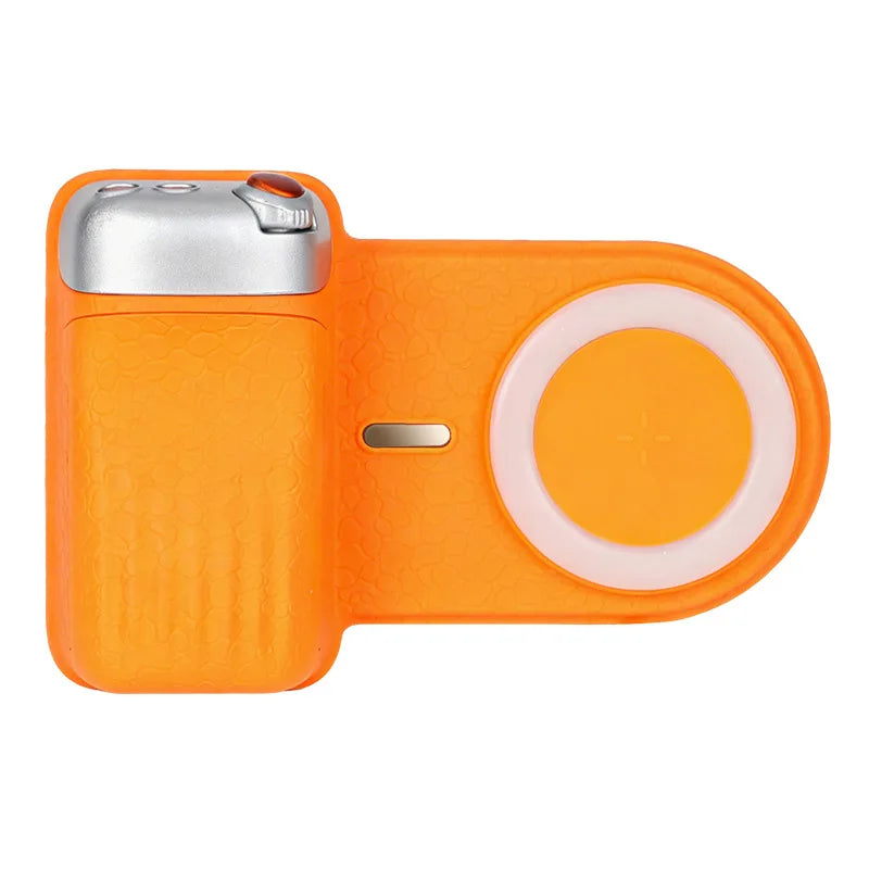 Lenovo Magnetic Camera Grip with Bluetooth Assistant Ring Light Selfie Mode Adjustable Focus and Shutter Button For MagSafe