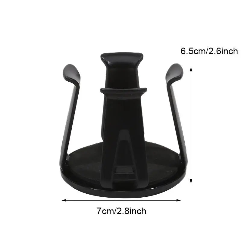 Multifunction Car Beverage Cup Bottle Holder Adhesive Cup Storage Rack Holder Car Drink Rack Auto Interior Accessories Black