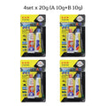 A+B 20g Glass Metal Stainless Waterproof Strong Adhesive Acrylate Structure Special Quick-Drying AB Glue