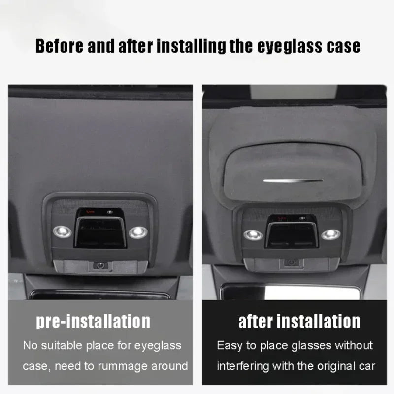 Easily Installable Car Glasses Holder for BYD Seal atto 3 Yuan PLUS Song L  2024 -high volume Sunglasses Case Car Glasses Holder