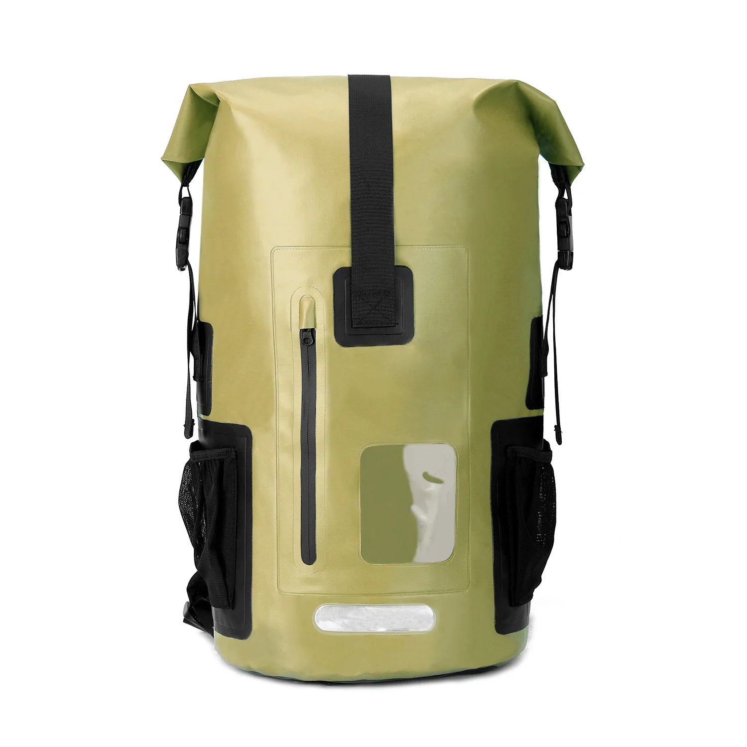 35L Waterproof Rolltop Dry Bag Outdoor Mountaineering Kayak Camping Backpack Trekking River Water Sports Adventure Gear