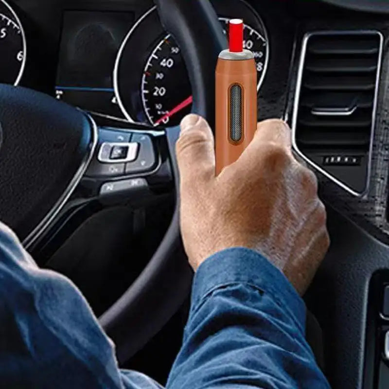 Person's  Accessory Spill-Proof & Easy Clean Design Portable Car Ashtray No-Fall Ash Control Tool For Vehicles Lazy