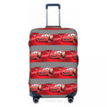 Travel Suitcase Cover Car Pattern Elastic Material Fits 18-32 Inch Luggage Durable Anti-Scratch Dustproof Washable Protector