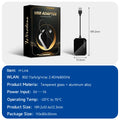 HEYINCAR Carbitlink Wired to Wireless Android Auto Box Wireless CarPlay Adapter 2 in 1 Smart Car Ai Box Auto Connect Plug & Play