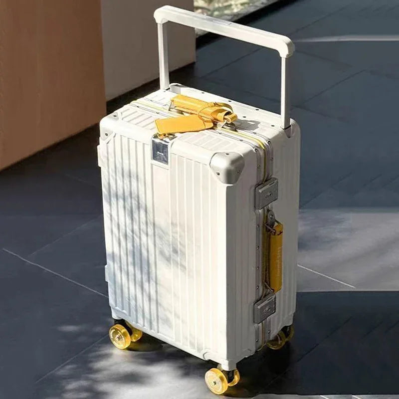 ABS+PC Suitcase New Ladies 24"26"28"30 Inch Large Capacity Trolley Case 20" Men Boarding Box Carry-on Travel Luggage