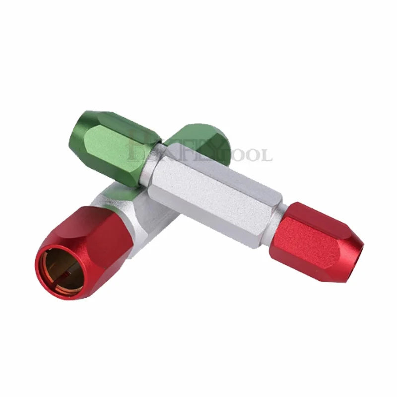 CNC Red Green Clamp Holder Needle Gauge Double Heads Pin Handle Go-and-not-go Plug Gauge Measuring Tool