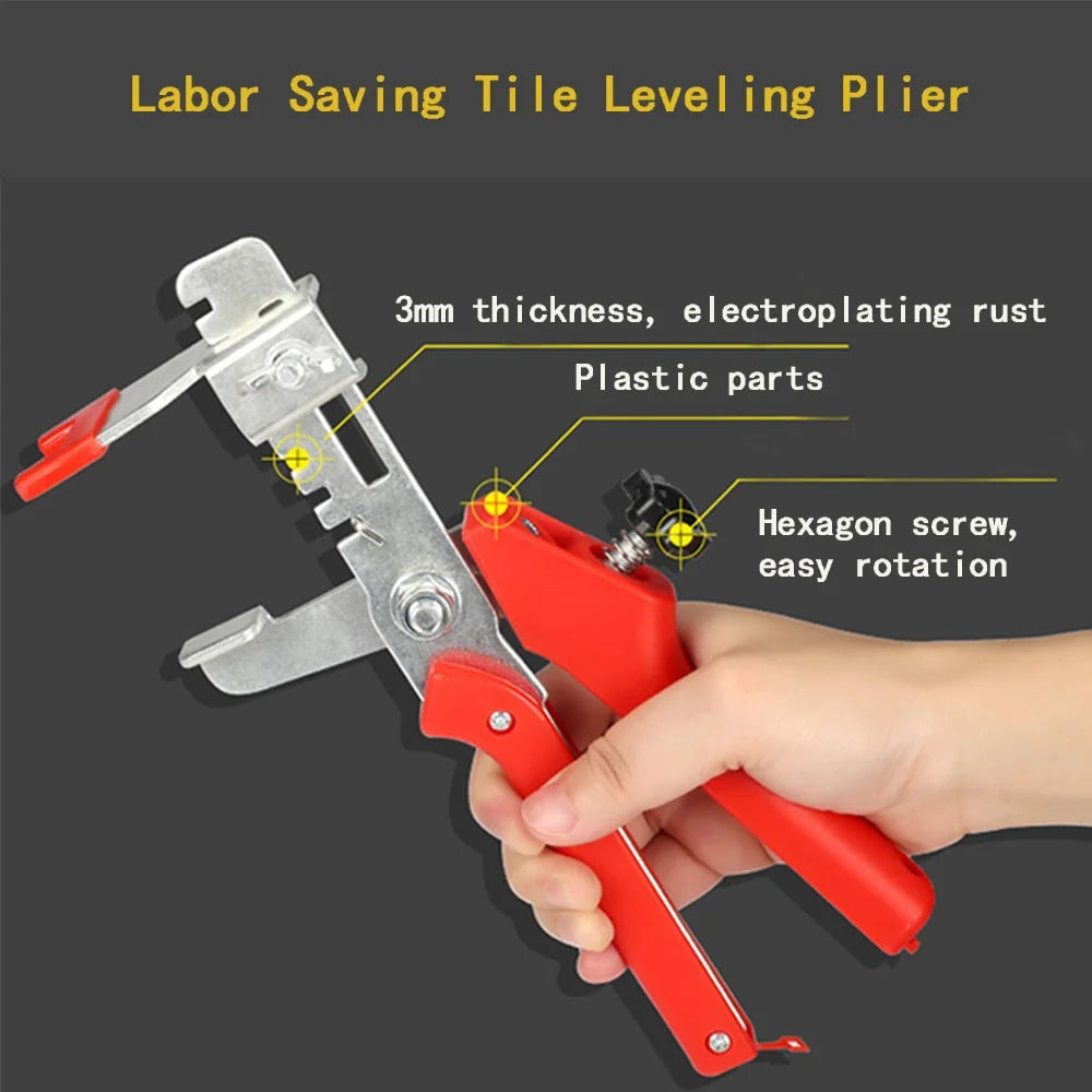 1Pc Wall Tile Leveling System Leveler - Wall Tile Paving Locator Tool Clip Spacers Plier Floor Installation Tile Alignment Tools