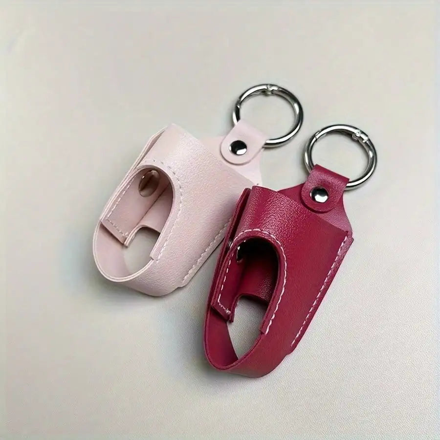 Asthma Inhaler Keychain Holder, Casual Style Cough Bottle Protector, Portable , Available In Black, Blue, Pink, Grey, Suitable For Outdoor Use