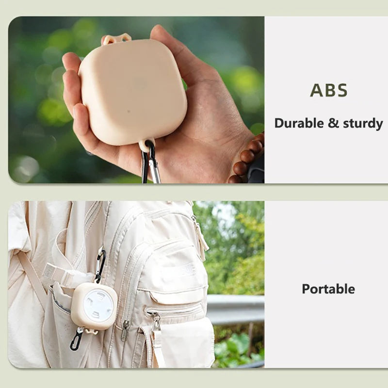 32ft Retractable Portable Clothesline with 10 Buckles, Multifunctional Clothes Line for Travel Camping Outdoor Use
