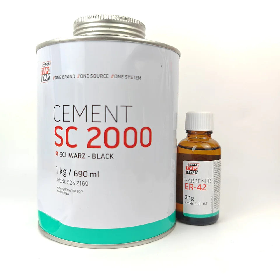 tiptop sc2000 glue SC 2000 Cold vulcanized adhesive glue 690ml conveyor belt rubber repair agent Black rubber bonding super glue