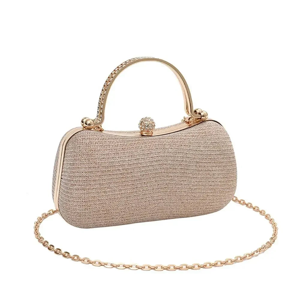 Chain Evening Bag Dinner Shoulder Bag for Women Handbag - Fashion Crossbody Bags Vintage Underarm Bag Satchel