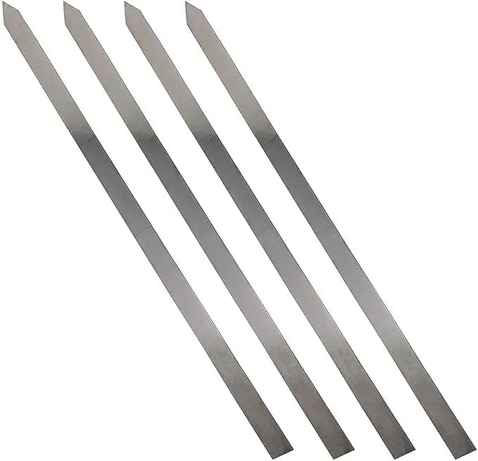 4/5/6pcs 19inch Stainless Steel BBQ Skewers for Shish Kebab Flat Kebab Skewers for Kebab Turkish Style Paneer Tikka Turkish