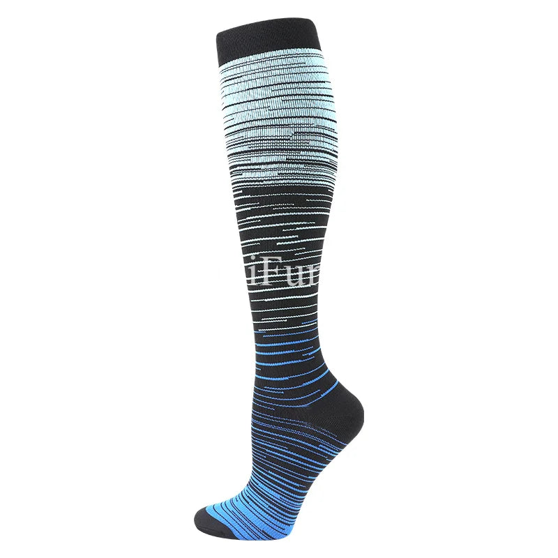 1 Pair Compression Socks Women And Men Stockings Best Medical Nursing Hiking Travel Flight Socks Running Fitness Socks