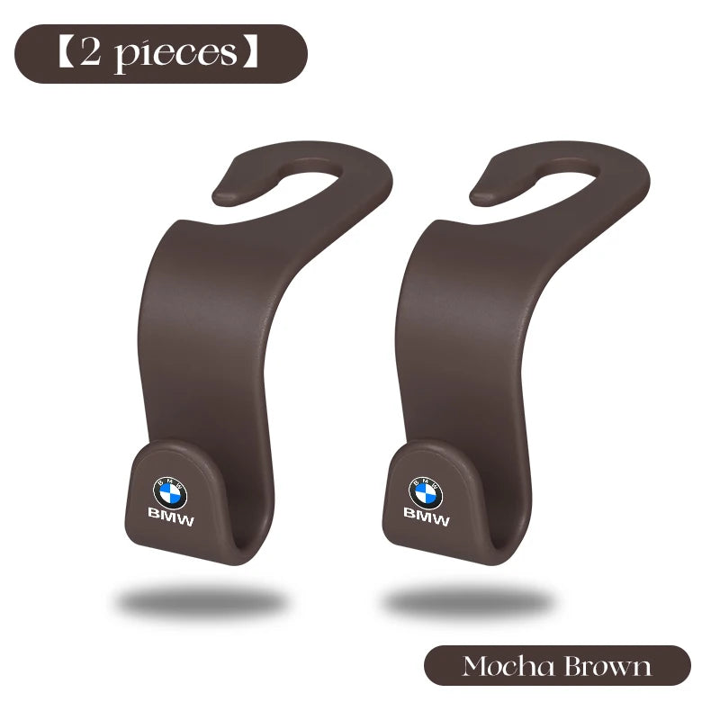 For BMW 1 3 5 7 series Car Seat back hook G20 G30 G01 G05 F48 F15 F30 F31 E46 E90 X1 X2 X3 X4 X5 X6 X7 Rear seat storage hooks