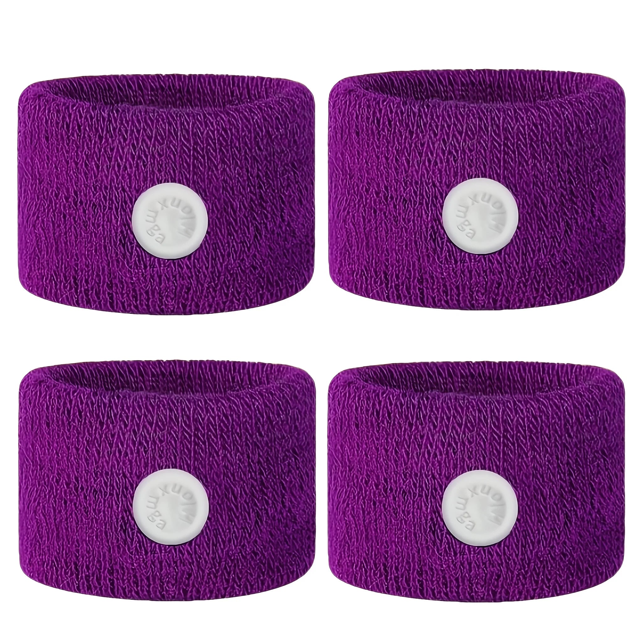 4PCS Anti-Nausea Acupressure Bands for Car, Boat, Flight | Drug-Free , No-Pill Wristbands Perfect Gift for Travel Essentials