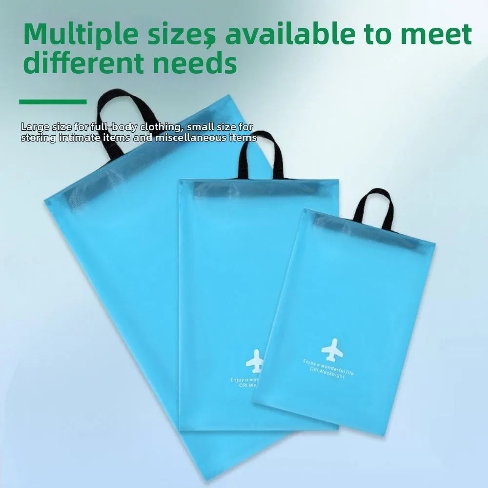 Waterproof Travel Storage Bag Lightweight Moisture-proof Luggage Organizer Wet-Dry Separate Portable Dirty Clothes Bag Airport