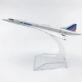 1:400 Scale 14cm Model Alloy Concorde Air British /France Airplane 1976-2003 Airline Display Toys Model Collection Gifts Fans