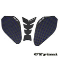 For YZF R3 YZFR3 2019 2020 Non-Slip Motorcycle Tank Pad Gas Side Sticker Fishbone Knee Protector Decals