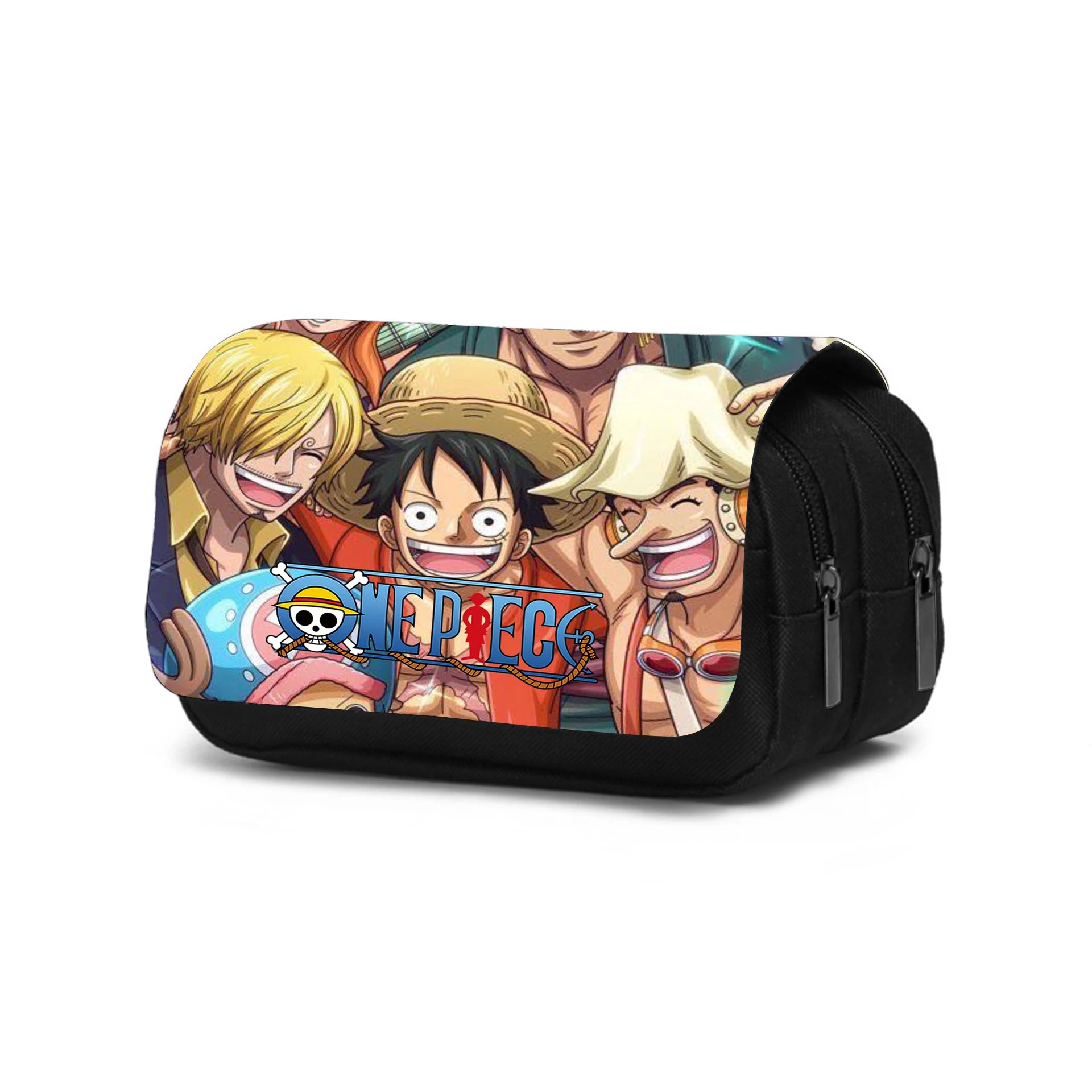 ONE PIECE Monkey D. Luffy Pencil Case Large Capacity Stationery Organizer Bag for Men, Women and Students Pen Bag Best Gift