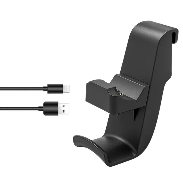 2 in 1 PS5 Controller Charger with Headphone Holder Smart Charging Dock Station  for PS5 Controller