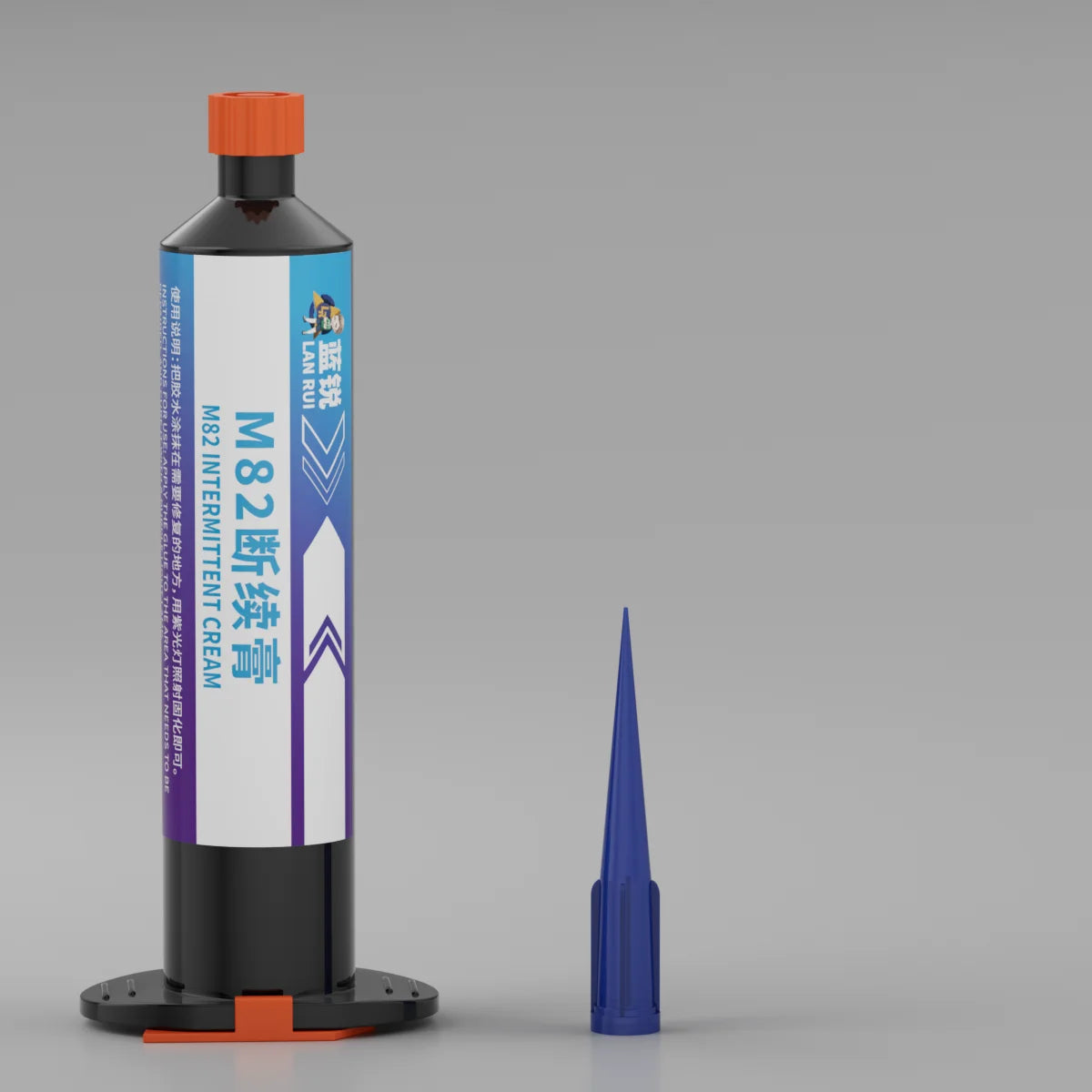 Lanrui M82 intermittent paste broken frame repair button irradiation uv glue purple light glue camera frame broken repair