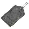 Anti Loss Wire Rope Loop Leather Luggage Tags Durable Privacy Protection Cover Versatile Baggage Tag Waterproof Boarding Pass