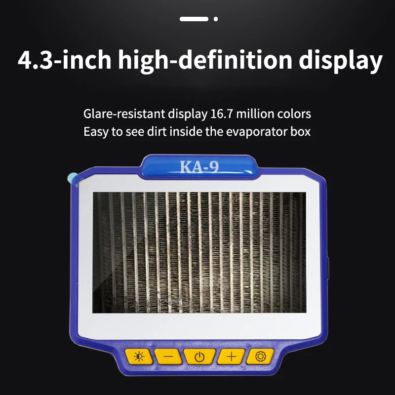 New Visual Car Air Conditioning Cleaning Gun Duct Mirror Air Conditioning Spray Cleaner Endoscope Car Wash Tools