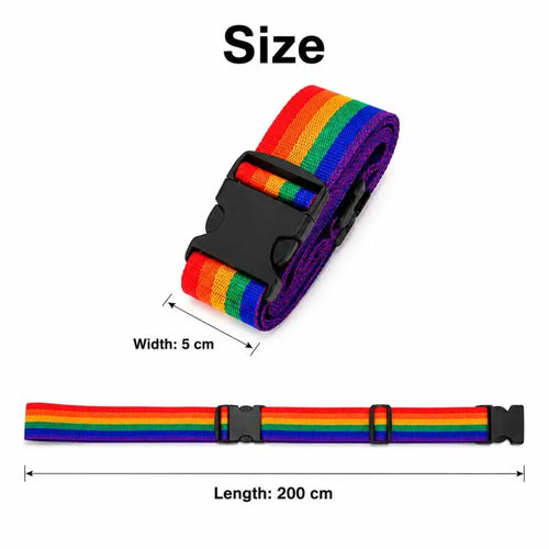 1 pcs nylon Luggage Strap Adjustable Travel Suitcase Buckles Strap Baggage Belt Travel Accessorises Suitcase Packing Seat Belt
