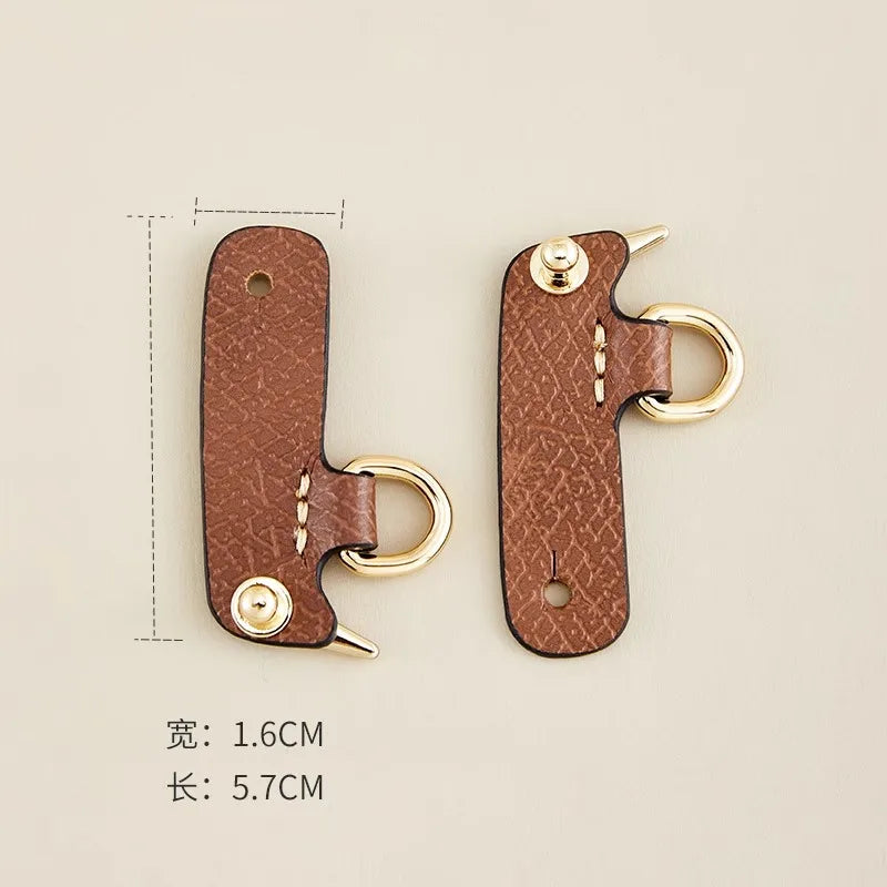 Bag Strap For Longchamp Mini Bag Leather Replacement Crossbody Shoulder Strap Without Punching Modification Bag Accessories