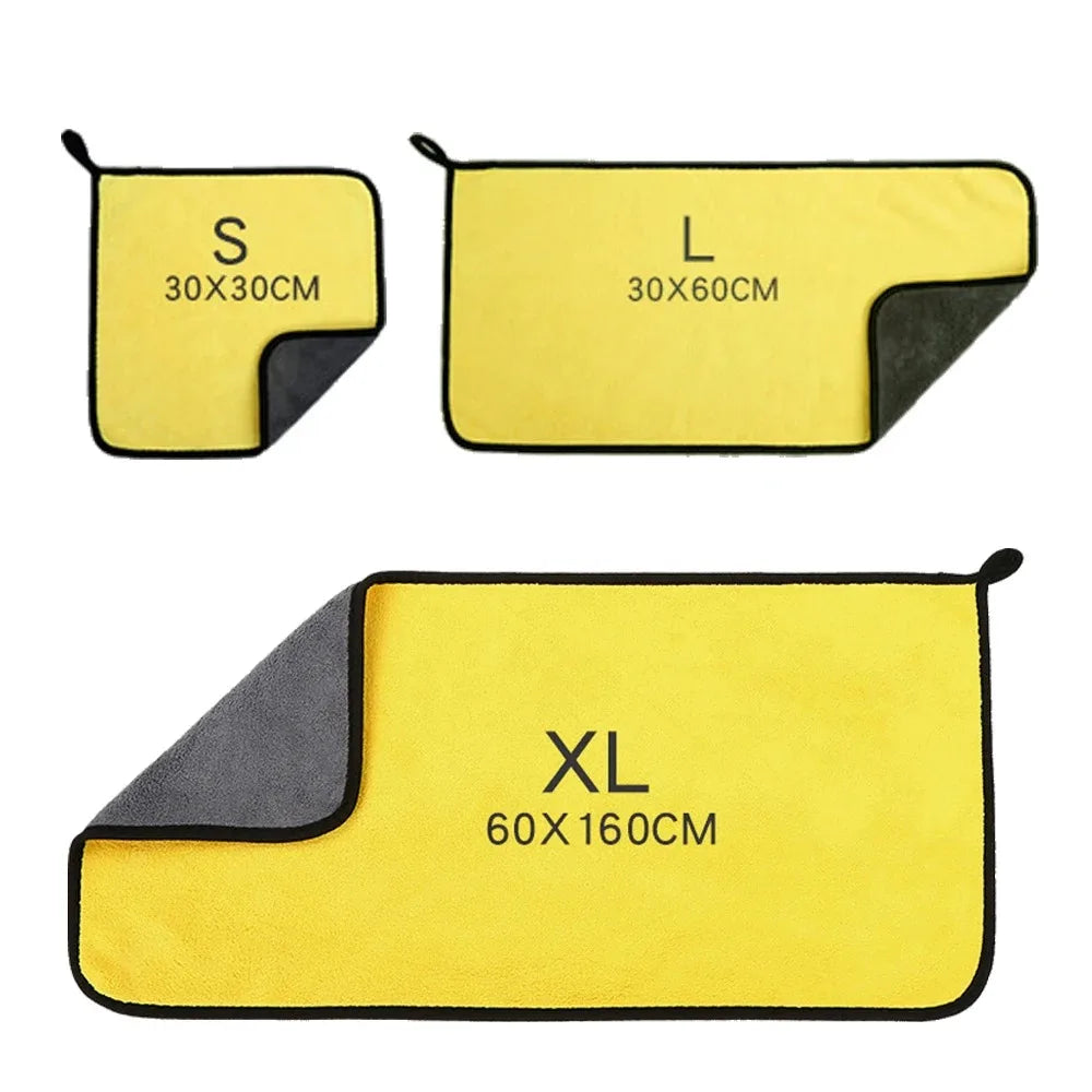 High-end Microfiber Towel Car Wash Towel Detailing Cleaning Cloth Car Wash Drying Towel Car Absorbent Cleaning Products
