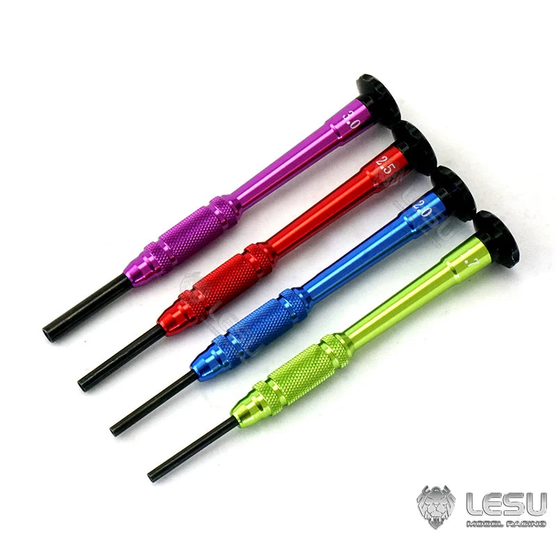 Outer hexagonal screw wrench 1.7 2.0 2.5 3.0MM sleeve nut sleeve modified model tool LESU