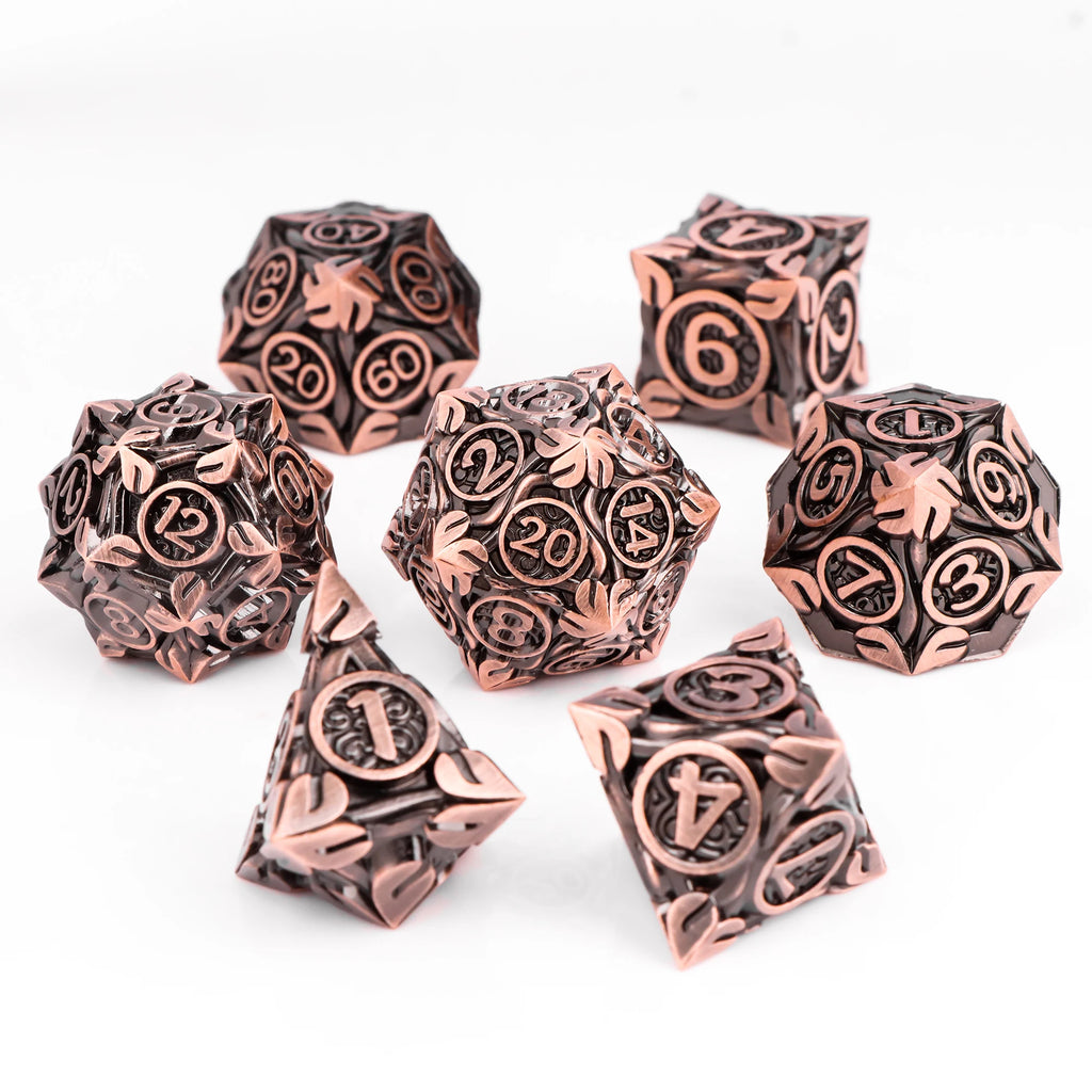 D and D Dice RPG Metal Dice for DnD Polyhedral Dice For Dungeons and Dragons Dice Role Playing Games D&D Dice Gifts Green Dice